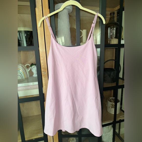 Abercrombie exercise dress lilac petite spaghetti straps barbie workout traveler - Picture 5 of 10